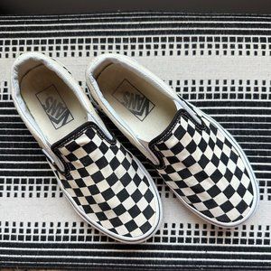 Black and White Checkered Vans